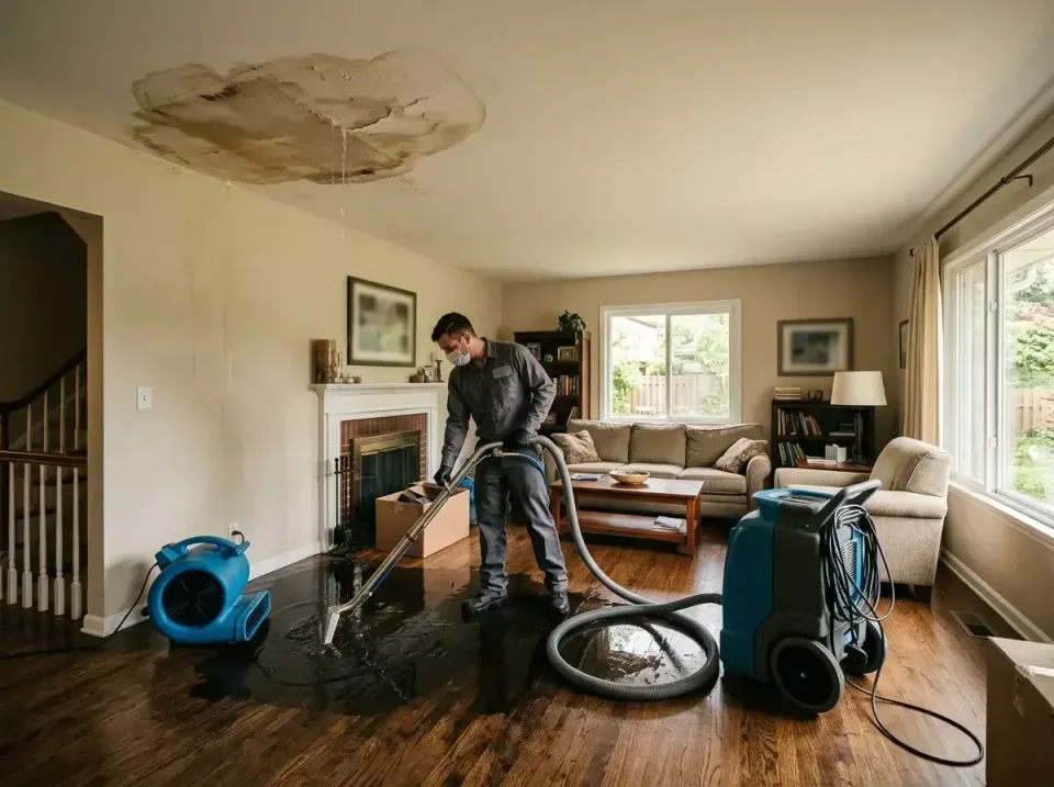 attic-pipe-burst-ceiling-drip-008 — frequently asked questions, Water Damage Restoration & Carpet Care in Mastic, NY